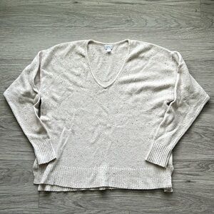 Stars Above Knit Long Sleeve Vneck Size Small